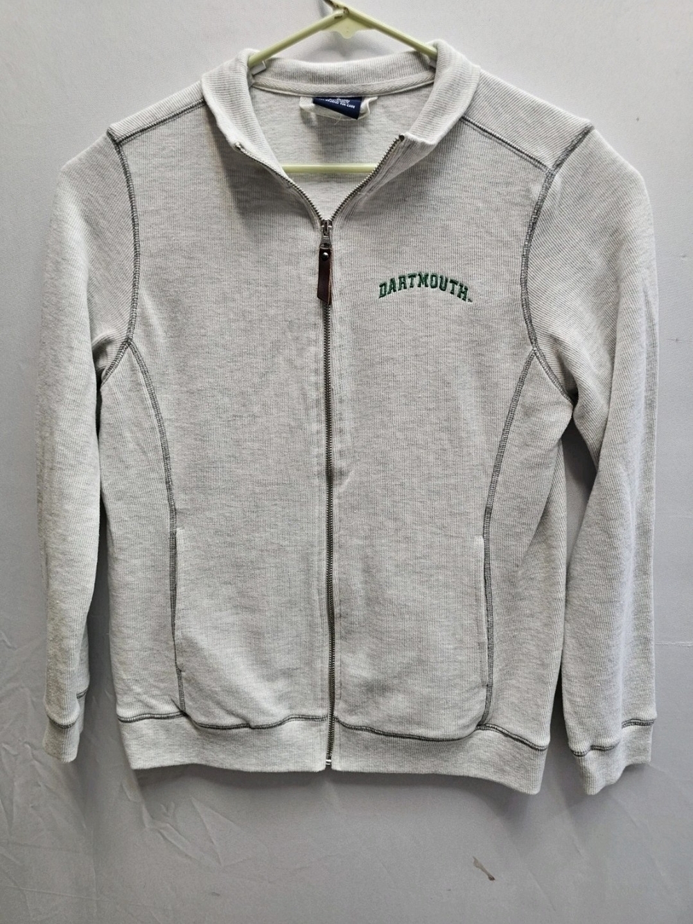 Charles River Fleece Jacket Womens S Gray Dartmouth Full Zip Mock Neck